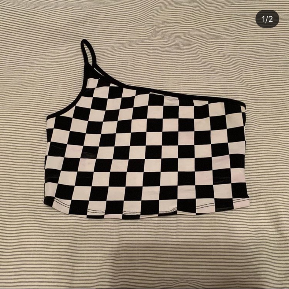 forever 21 one shoulder top